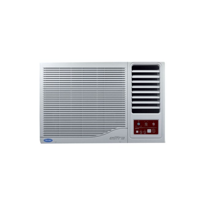 CARRIER 1 Ton 3 Star Window 2 Way Air Directional control with Dust Filter(2023 Model) AC - White  (CAW12SC3R32F0, Copper Condenser)