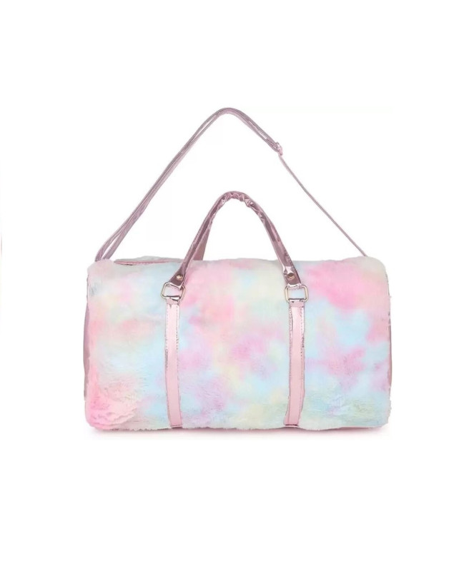 SIDDHASWARI 10 L Hand Duffel Bag - MULTI COLOR FUR DUFFLE BAG GYM BAG - Multicolor - Regular Capacity