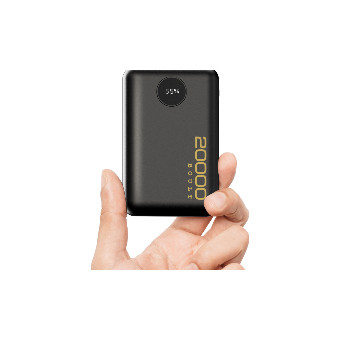 Boult 20000 mAh 22.5 W Power Bank  (Pure Black, Lithium Polymer, Fast Charging for Earbuds, Mobile, Smartwatch, Speaker, Tablet, Trimmer)