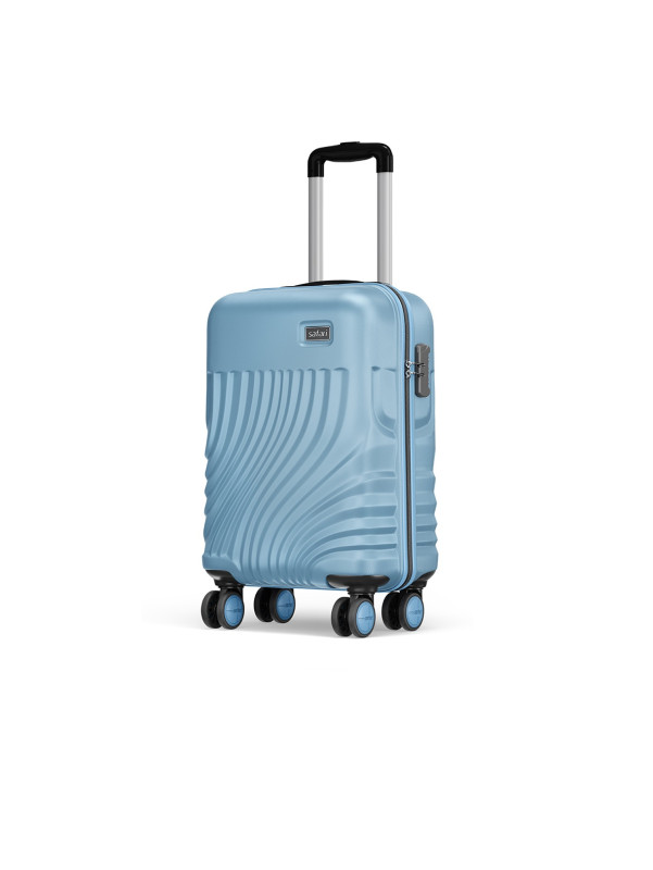 SAFARI Small Cabin Suitcase (55 cm) 8 Wheels - KEPLAR 55 - Blue