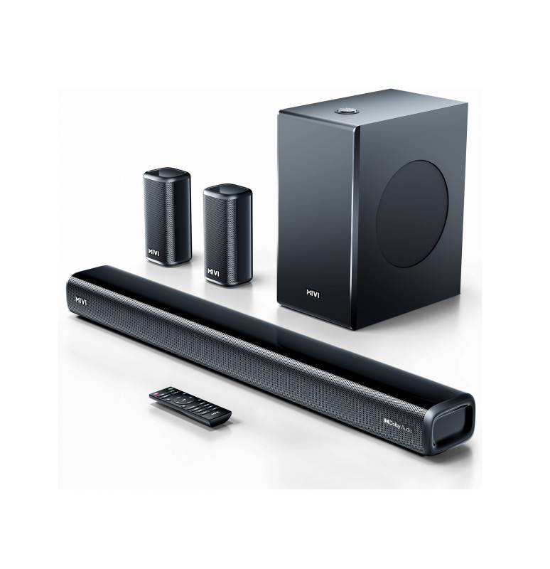 Mivi Fort H750 Soundbar, Dolby Audio, 750 W Bluetooth Soundbar
